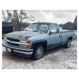#11 1989 Chevrolet Cheyenne Long Bed Single Cab Pickup