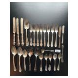 #1201 Lot of Sterling Silver Silverware