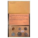 #1256 1961 US Mint Proof Coin Set 