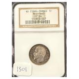 #1301 No Date Essai France 1 Frank PF-64