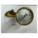 #7505 Stewart Speedometer Model #24 with mount- Brass
