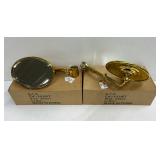 #7521 Repro Brass Model T Mirrors #1