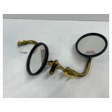 #7522 Repro Brass Model T Mirrors #2