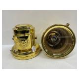 #7529 Repro Ford Model T Brass Acetylene Headlights- Edmunds & Jones Model 466