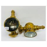 #7537 Pair of Brass Lanterns