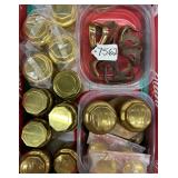 #7562 Misc. Brass Hardware lots incl. Hub Caps, Oil Caps, etc. Lot #2