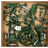 #7565 Assorted Powder Coated Model T Parts - Green