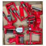 #7566 Assorted Powder Coated Model T Parts - Red