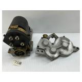 #7588 Bosch Front Plate Magneto with Gear Drive