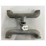 #7629 (2) Winfield Updraft Aluminum Intakes -Model T