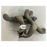 #7632 (3) Aluminum Dogleg Intake Manifold- Model T- (2) New 1 Original