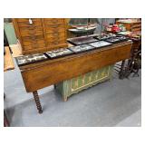 #1632 Antique Single Leaf Harvest Table #1632 Antique Single Leaf Harvest Table