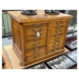 #1639 Antique 16 Drawer General Store / #1639 Antique 16 Drawer General Store /