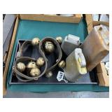 #1663 Antique Bell Group incl. Cow Bell, #1663 Antique Bell Group incl. Cow Bell,