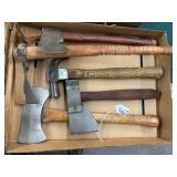 #1667 Misc. Axle, Hatchet Hammer Lot #3 #1667 Misc. Axle, Hatchet Hammer Lot #3
