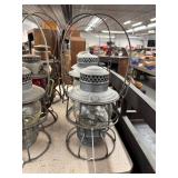 #1673 Group of 3 Railroad Style Lanters #1673 Group of 3 Railroad Style Lanters