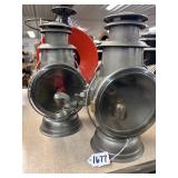 #1677 Pair of Grey Dietz Tubular Driving #1677 Pair of Grey Dietz Tubular Driving