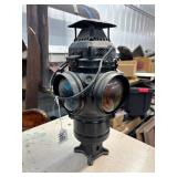 #1681 Adlake 4 way Signal Railroad Lantern #3 #1681 Adlake 4 way Signal Railroad Lantern #3