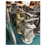 #1688 C.T. Ham MFG. Square Lantern & (2) Defiance Kerosene Lanterns #1688 C.T. Ham MFG. Square Lantern & (2) Defiance Kerosene Lanterns