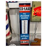 #1698 Ex-Law the Chocolated Laxative Porcelain Thermometer #1698 Ex-Law the Chocolated Laxative Porcelain Thermometer