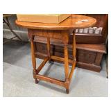 #1716 American Maple Oval Tavern Table #1716 American Maple Oval Tavern Table