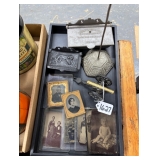 #1627 Antique lot incl. Tintypes, Match #1627 Antique lot incl. Tintypes, Match