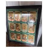 #1741 Victorian Trade Cards Use Soapine 12-month set matted and framed #1741 Victorian Trade Cards Use Soapine 12-month set matted and framed