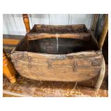 #1746 19th Century Antique Chinese Hand Hewn Wood Rice Measure #1746 19th Century Antique Chinese Hand Hewn Wood Rice Measure