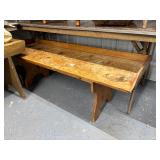 #1749 Antique Wellington Style Garden Bench #1749 Antique Wellington Style Garden Bench