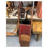 #1756 Antique Childs Sled & Ironing Board #1756 Antique Childs Sled & Ironing Board