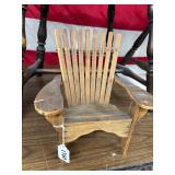 #1760 Antique Miniature Adirondack Style Chair #1760 Antique Miniature Adirondack Style Chair