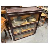 #1771 Antique 3 section Barrister stacking bookcase #1771 Antique 3 section Barrister stacking bookcase