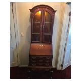 Queen Ann Style Secretary Bookcase