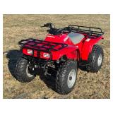 1995 Honda Fourtrax TRX 300 4x4v runs- Clean 