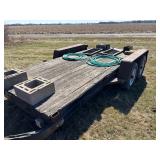 Dual Axle Beaver Tail Car hauler / Equipment Trailer