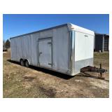 white exterior, Drop down tailgate / ramp, side door,
