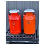 Allis Chalmers Custom Fantasy Milk Cans
