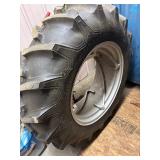 Large Tractor Tire with Rim