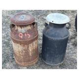 Antique Milk Cans