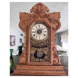 Gingerbread Mantle Clock