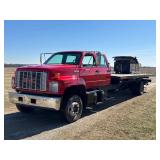 Custom Built 1993 GMC TopKick SL Crew Cab Roll Back Hauler