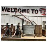 Jack Stands, Car Ramps, Bucket, 