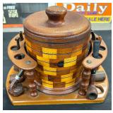 Wooden Pipe Humidor