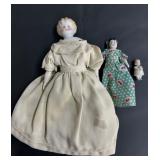 Porcelain Head German Doll