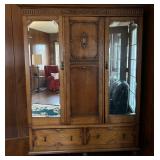 Large Antique Armoire 