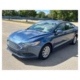 Lot #9 UM#160- 2018 Ford Fusion Sedan- 63k