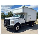Lot #53 UM#1381- 2016 Ford F650 Box Truck- 74k