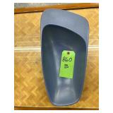 #860B George Biard Electric Blue Asymmetrical Consul Bowl 