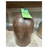 #950 Pre Prohibition Handle Jug, H. Mc Kennal Distiller of Mc Kennal Fairfield  Nelson CO.KY 