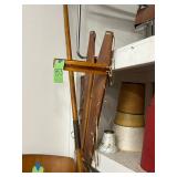 #953 Vintage Papoose & Vintage Kayak Oar 